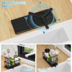 Cisily Black Sponge Holder for Kitchen Sink - Image 4