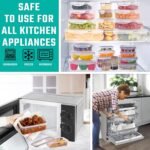 RockBerry 50 Pcs Large Food Storage Containers - Image 5